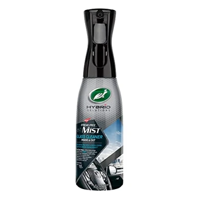 Immagine di Trutle Wax Hybrid Solutions Cleaner di vetro a fusione senza strisce: rimuove le impronte digitali, macchie e i turbini da parabrezza, schermi specchi per auto casa usano 20 once