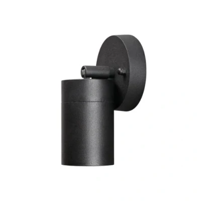Immagine di Konstsmide Modena Spot 7598 750 Lampada da parete per esterno a risparmio energetico, LED (monocolore) GU10 7 W Nero