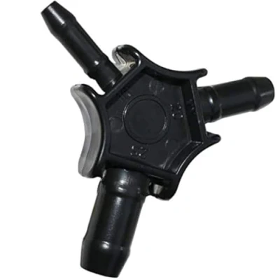 Immagine di Calibro multiplo in plastica per collegamento tubi alluminio 16 20 25 mm PEX P Ex nero