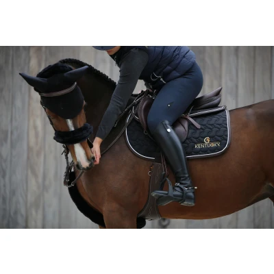 Immagine di Kentucky Artificial Sheepskin Noseband Cover