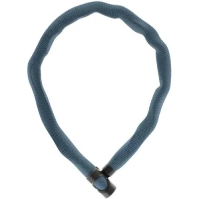 Immagine di Lucchetto a catena ABUS IVERA Chain 7210 per bicicletta con rivestimento in fibra sintetica IvyTex altamente flessibile Livello di sicurezza 8 110 cm Colore: Antracite