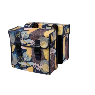 Immagine di Basil Mara XL Reef, borsa doppia per bicicletta, 35 l, blu notte, Blu, 35L, casual