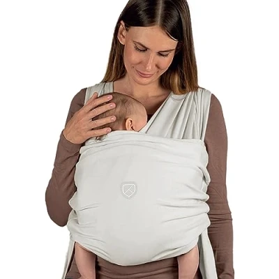 Immagine di Koala Babycare Fascia neonato porta bebè Cuddle Band 2.0 Ancora più Resistente per neonati in cotone organico testata fino a 15 kg Facilmente Regolabile e Unisex