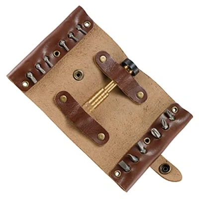 Immagine di CRKT Hex Bit Driver Roll: e Tools con punta magnetica rullo in pelle 9911
