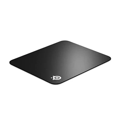 Immagine di SteelSeries QcK Hard Mouse pad da gioco, Rugosità superficiale migliorata, Ottimizzato per sensori di Resistente struttura multistrato, Dimensioni M (320mm x 270mm 3mm)