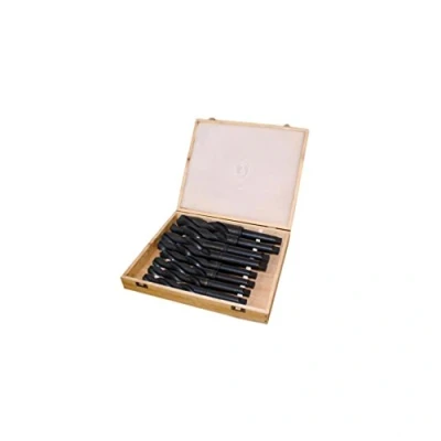 Immagine di Holzmann Maschinen SPSMK34 HSS KIT punte a spirale da metallo 8 parti MK3, MK4 1