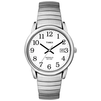 Immagine di Timex Classic T2H451 Orologio Analogico da Polso Uomo, Acciaio Inox, Argento