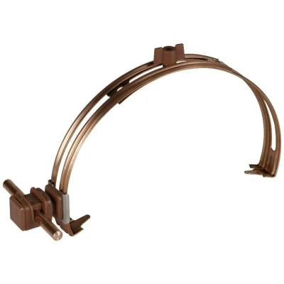 Immagine di DEHN 204107 DLH DS 8 H16 FG180.280BR GALCU Supporto per cavi da tetto 1 pz.
