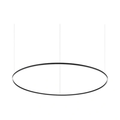 Immagine di Oracle slim sp d150 round 3000k nero Ideal lux
