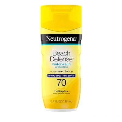 Immagine di Neutrogena Beach Defence Broad Spectrum Sunscreen Lotion, SPF 70, 200ml