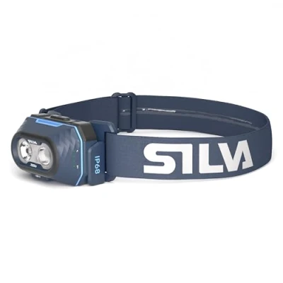 Immagine di Silva Lampada frontale a LED ricaricabile USB C Explore 5 700 lumen luce rossa 4 livelli di luminosità bianca, arancione e rosso Indicatore batteria