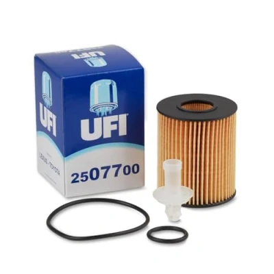 Immagine di UFI Filters, Filtro Olio 25.077.00, per Ricambio, Adatto a Auto, Applicabile su Diversi Modelli Lexus e Toyota