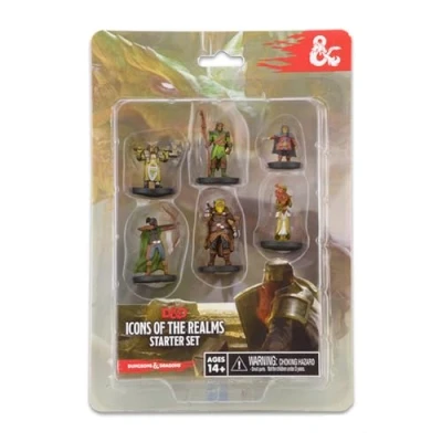 Immagine di D&amp;D Icons of the Realms: Starter Set , DnD Miniatures