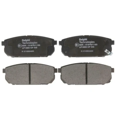 Immagine di DELPHI LP1850 Kit pastiglie freno con segnalatore acustico usura lamierino anticigolío senza accessori KIA: SORENTO 1