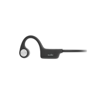 Immagine di Sudio B2 Sport Cuffie Ear Free Bluetooth Stereo Nero headset con microfono, acustiche ossee, archetto da collo, auricolare
