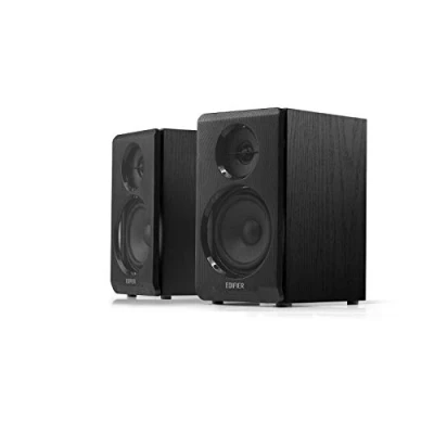 Immagine di Edifier Altoparlanti per computer Bluetooth attivi R33BT Altoparlante da scaffale 2.0 Monitor studio alimentato, nero Coppia
