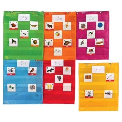 Immagine di Learning Resources Cartelle quadrate magnetiche con tasche