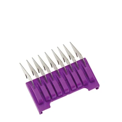 Immagine di MOSER Pettine a Pressione in Acciaio Inox (6mm), Viola