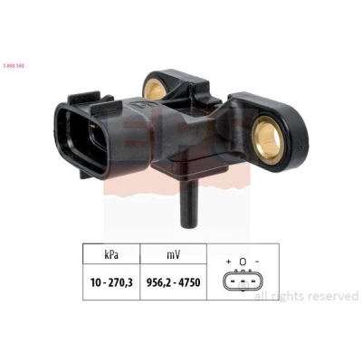 Immagine di EPS 1.993.163 Sensori senza staffa fissaggio Made in Italy OE Equivalent TOYOTA: Land Cruiser Prado 90, Yaris II Hatchback
