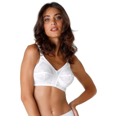 Immagine di Lovable Antonella ALTO Sostegno Reggiseno a triangolo, Donna, Taglia: 85D, White