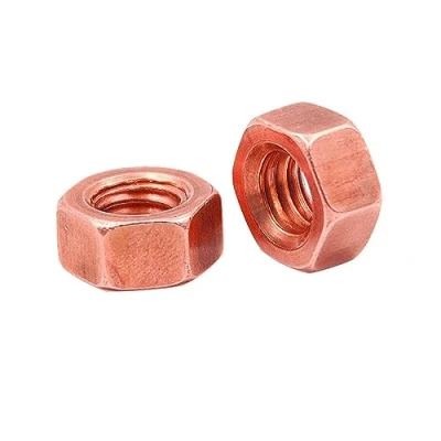 Immagine di 1 10 pezzi T2 rame rosso dadi esagonali M3/M4/M5/M6/M8/M10/M12/M14/M16/M18/M20, M3(10pcs)
