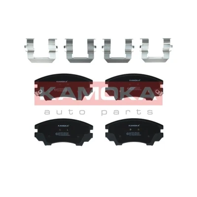 Immagine di KAMOKA JQ1018416 Kit pastiglie freno Assale anteriore con segnalatore acustico usura OPEL: Astra J Sports Tourer, Insignia A Tourer