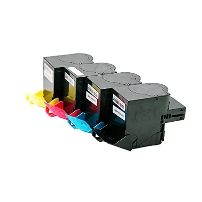Immagine di ABC Set compatibile 4x Toner per Lexmark CS310dn CS310n CS310 serie CS410dn CS410dtn CS410n CS410 CS510de CS510dte CS510 702 702K 702C 702M 702Y 702H 702HK 702HC 702HM 702HY