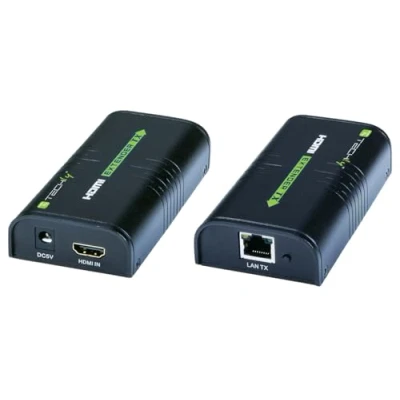 Immagine di Techly 306004 Extender/Splitter HDMI su Cavo Cat.6 1080p@60Hz fino a 120m Nero