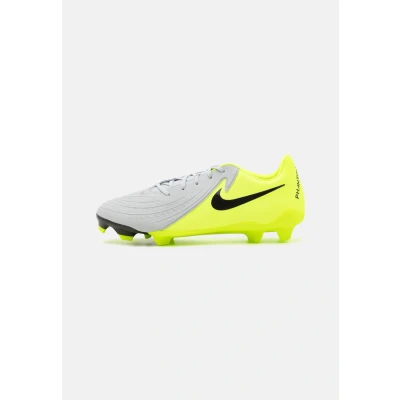 Immagine di Nike Performance Phantom GX 2 Academy Scarpe da calcetto con tacchetti, Uomo, Taglia: 39, Metallic silver/black/volt