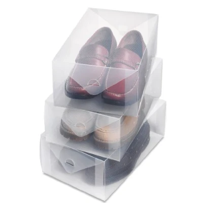 Immagine di Whitmor Clear Vue, scatola per scarpe da uomo (set 3)