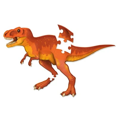 Immagine di Learning Resources Puzzle da pavimento a forma di dinosauro T Rex in formato jumbo