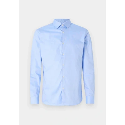 Immagine di Camicia manica lunga Selected Slhslimnew mark Shirt Ls B Noos Celeste IT 46