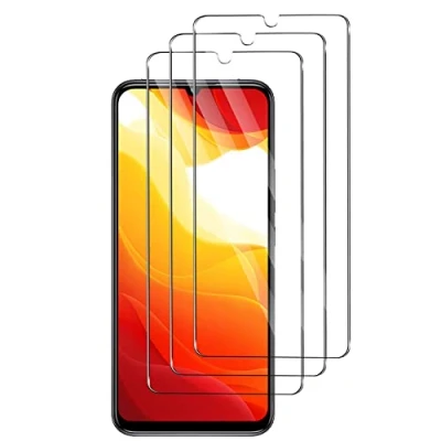 Immagine di Widrt 3 Pezzi, Vetro Temperato per Xiaomi Mi 10 Lite 5G, Pellicola Prottetiva Anti Graffio, Impronte, Senza Bolle, Durezza 9H, Ultra Trasparente, Resistente, proteggi schermo