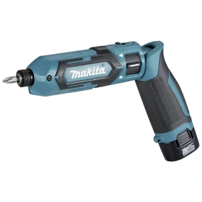 Immagine di Makita TD022DSE Avvitatore a impulsi 7.2 V 1.5 Ah Li Ion incl. seconda batteria, custodia