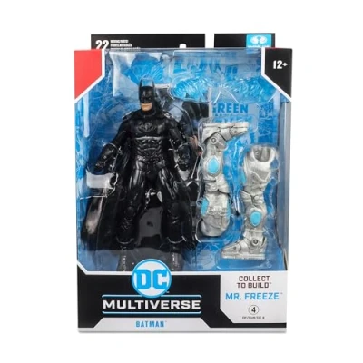 Immagine di McFarlane DC Collect to Build, statuetta di Batman, 18 cm, con base e accessori per costume, design autentico, collezionisti, +12 anni, Bizak (64385636)