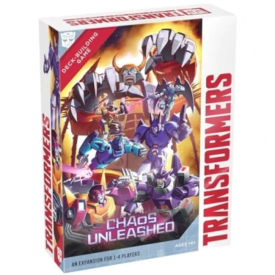Immagine di Renegade Game Studios: Transformers: Deck Building Game: Chaos Unleashed Espansione, Nuovi Personaggi, 2 Modalità di Gioco, Età 14+, 1 4 Giocatori, 90 Min
