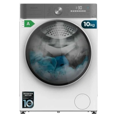 Immagine di Cecotec Lavatrice a Carico frontale Bolero DressCode 10800 Inverter A. 2000 W, 1400 rpm, 16 programmi, Classe A, Motore Plus, Vapore SteamMax, Lavaggio Intelligente, Rilevatore di