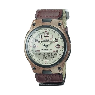 Immagine di Casio Orologio da uomo AW80 1AV Forester Ana Digi Databank 10 anni batteria, Multicolore/nessuno, No Size, AW 80V 5BV