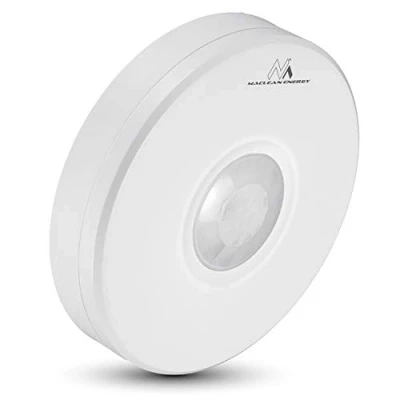 Immagine di Maclean Energy MCE293 Sensore di movimento a infrarossi IP65 8m 360 Installazione all&#039;Esterno