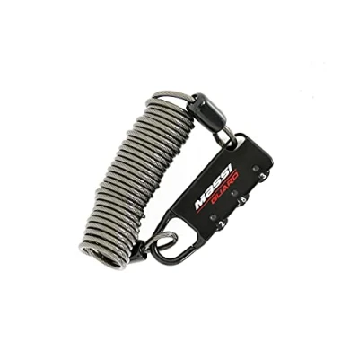 Immagine di Massi Lucchetto a spirale chiusura con combinazione LIZARD 3 x 1800 mm