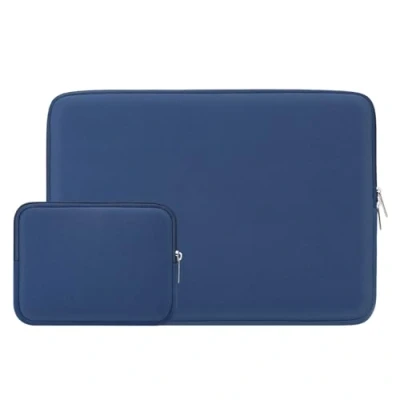 Immagine di RAINYEAR 11 11,6 Pollici Custodia Protettiva per Laptop PC Notebook Computer Sleeve Caso con Piccola Borsa Aggiuntiva,Compatibile Surface Pro 11,6&quot; MacBook Air 11&quot; Tablet Chromebook,Blu Navy