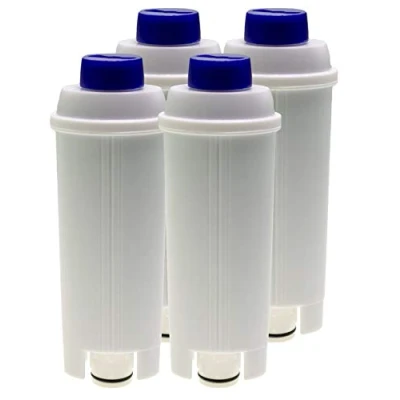 Immagine di 4 filtri dell&#039;acqua compatibili con macchine da caffè automatiche DeLonghi equivalenti a DLSC002 (14465)