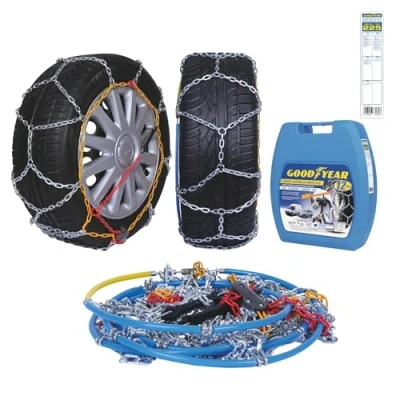 Immagine di Goodyear 77930 Catene neve 12 mm per SUV, furgoni, camper e 4x4, misura 225
