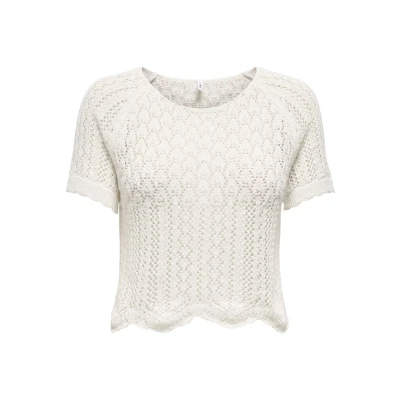 Immagine di ONLY Onlnola LIFE Pullover Tshirt basic, Donna, Taglia: XS, Cloud dancer