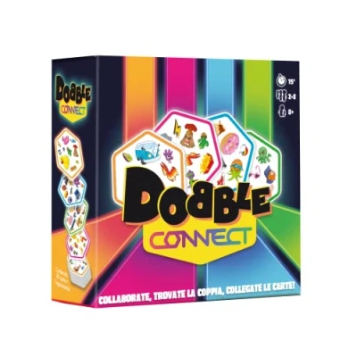 Immagine di Asmodee Dobble Connect Gioco da Tavolo, 2 8 Giocatori, 8+ Anni, Edizione in Italiano