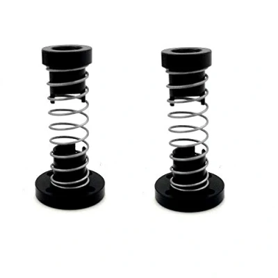 Immagine di Confezione da 2 POM dadi T8 anti gioco per stampante 3D TR8x8 passo mm, filettatura 8 asta filettata Acme, elimina la molla vuota, accessori fai te CNC, (passo mm)