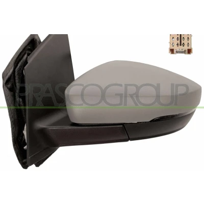 Immagine di Specchietto retrovisore esterno Prasco Premium VG0237144P Sx con la prima mano elettrico regolabile dall&#039;interno VOLKSWAGEN: Polo V Hatchback