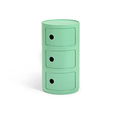 Immagine di Kartell Componibili Bio, Mobile Contenitore 3 Elementi, Verde