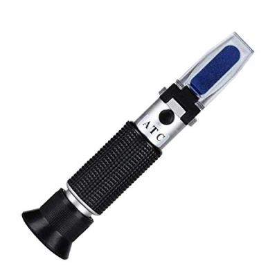 Immagine di AIHG Rifrattometro portatile 0 32% Brix Meter per alimenti Frutta Bevande Birra Vino Zucchero Contenuto Test