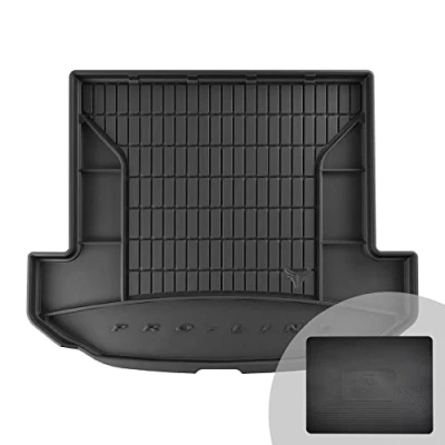 Immagine di FROGUM ProLine 3D Esclusivo Tappetino Vasca Baule Bagagliaio in gomma perfetto per Kia Sorento IV XL dal 2020 Comodo organizzatore Bordi più alti